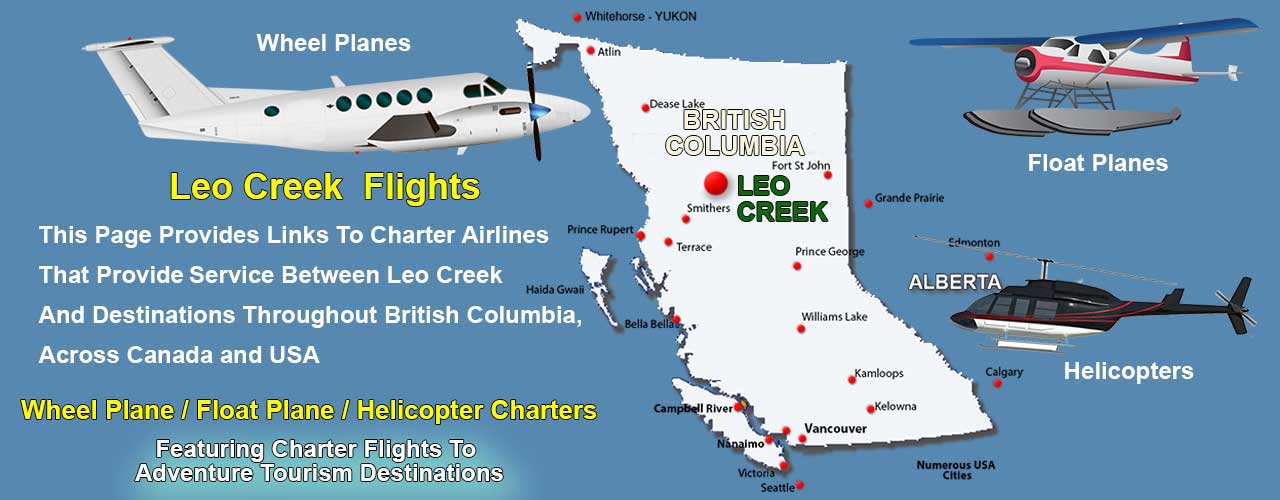 Leo Creek  BC Air Charter Directory